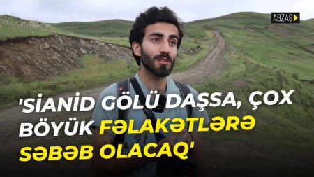 Gədəbəydəki ,,Sianid gölü daşsa,çox böyük fəlakət olacaq"