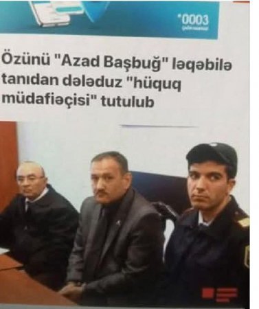 Bu saxta "azad boşbuğ"la bərabər, xalqın heysiyyəti ilə oynayıb parçalamaqla vətəndaş savaşına çevirməyə çalışan digər qara qüvvələr də həbs edilməlidir!
