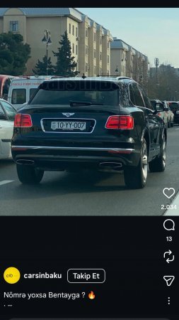 Lüks avtomobillərin sahibi deputat Tənzilə Rüstəmxanlının oğlu imiş - FOTOLAR