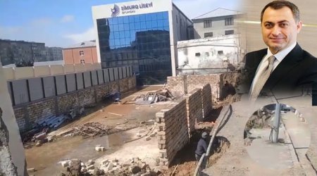 Günəş çıxdı, qanunsuz tikintilər başladı- Nizami rayonundan daha bir görüntü-