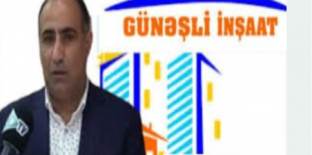 “Günəşli inşaat”-ın rəhbəri ilə sənətçi arasında QARŞIDURMA -