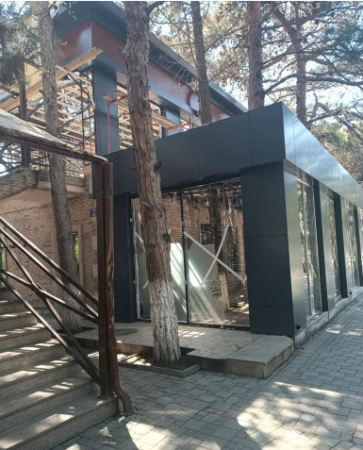 Sabunçuda park içində tikinti özbaşınalığı - VİDEO