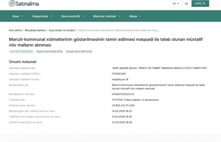Milyonluq TENDER: Ekoloji risk yaranır? - FOTO