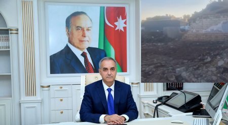 Biləcəri qəsəbəsində qanunsuz inşaat işi – İcazəni Elxan Allahverdiyev verib