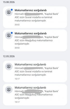 Vətəndaşların şəxsi məlumatları qanunsuz əldə edilirmiş? – “Kapital Bank”la bağlı İDDİA