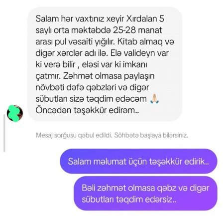 Xırdalan 5 saylı məktəbdə pul yığılması ilə bağlı redaksiyaya müraciət daxil olub – İDDİA