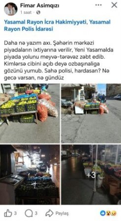 Yasamalda səkilər “işğal altında” - FOTOLAR Yasamalda səkilər “işğal altında” - FOTOLAR