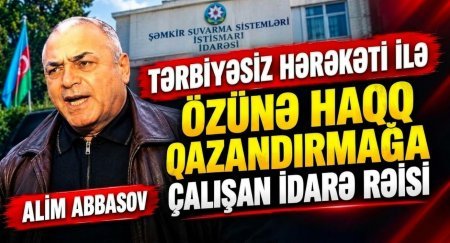 ŞƏMKİR SUVARMA İDARƏSİNDƏ QALMAQAL: İDARƏ RƏİSİNİN DAVRANIŞI SUAL DOĞURUR